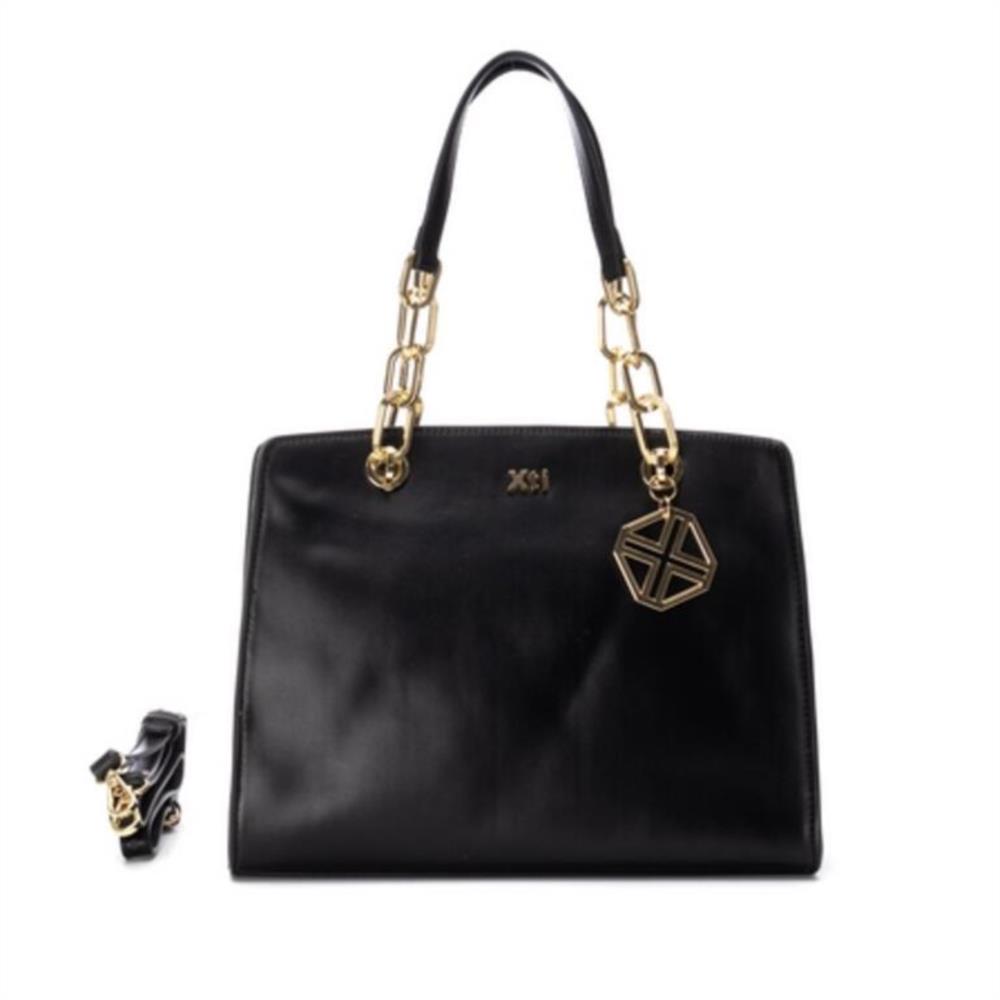 Bolso cuadrado Eunice negro Xti