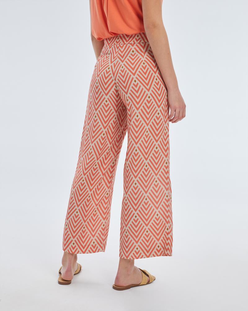 Pantalón estampado geométrico 2