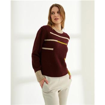Jersey Olga granate Paz Torras