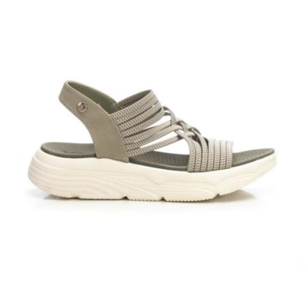 Sandalia elástica kaki Xti