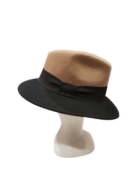 Sombrero Feltro camel Alessandra