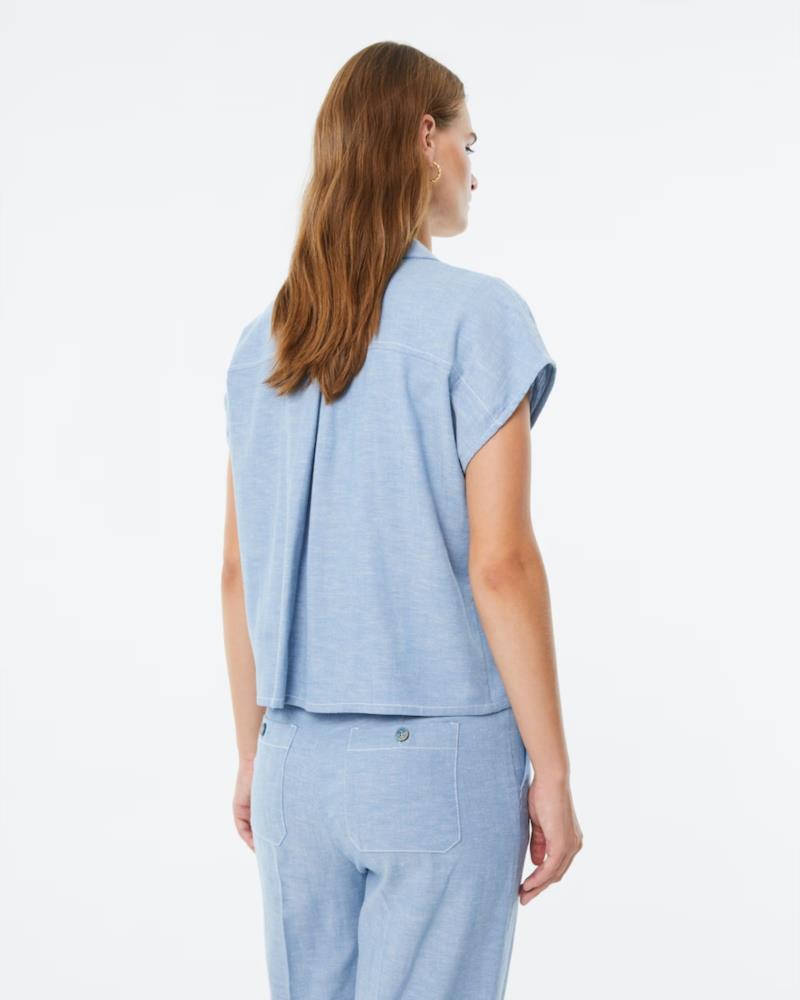 Camisa tipo Denim Paz Torras 
