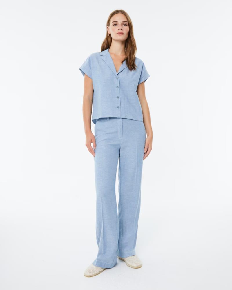 Pantalón tipo Denim Paz Torras