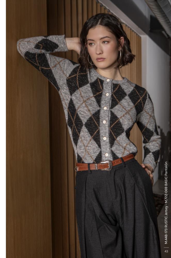 Cardigan Rustic gris See The Moon
