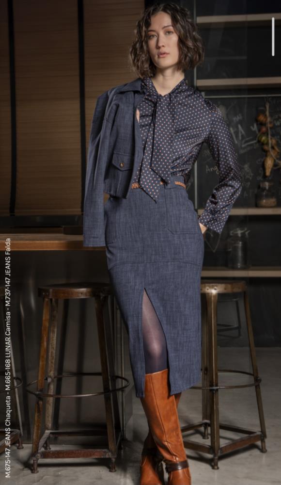 Falda Jeans See The Moon