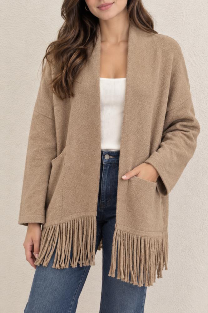 Cardigan Dolce camel See The Moon