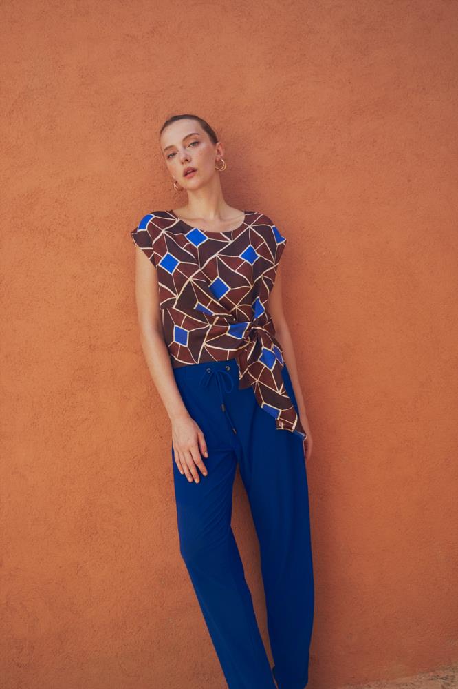 Pantalón Basic azul P.T