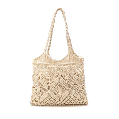 Bolso Shopper Crochet natural Xti2