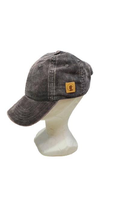 Gorra béisbol pana gris