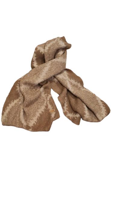 Bufanda Rombos marrón CT2