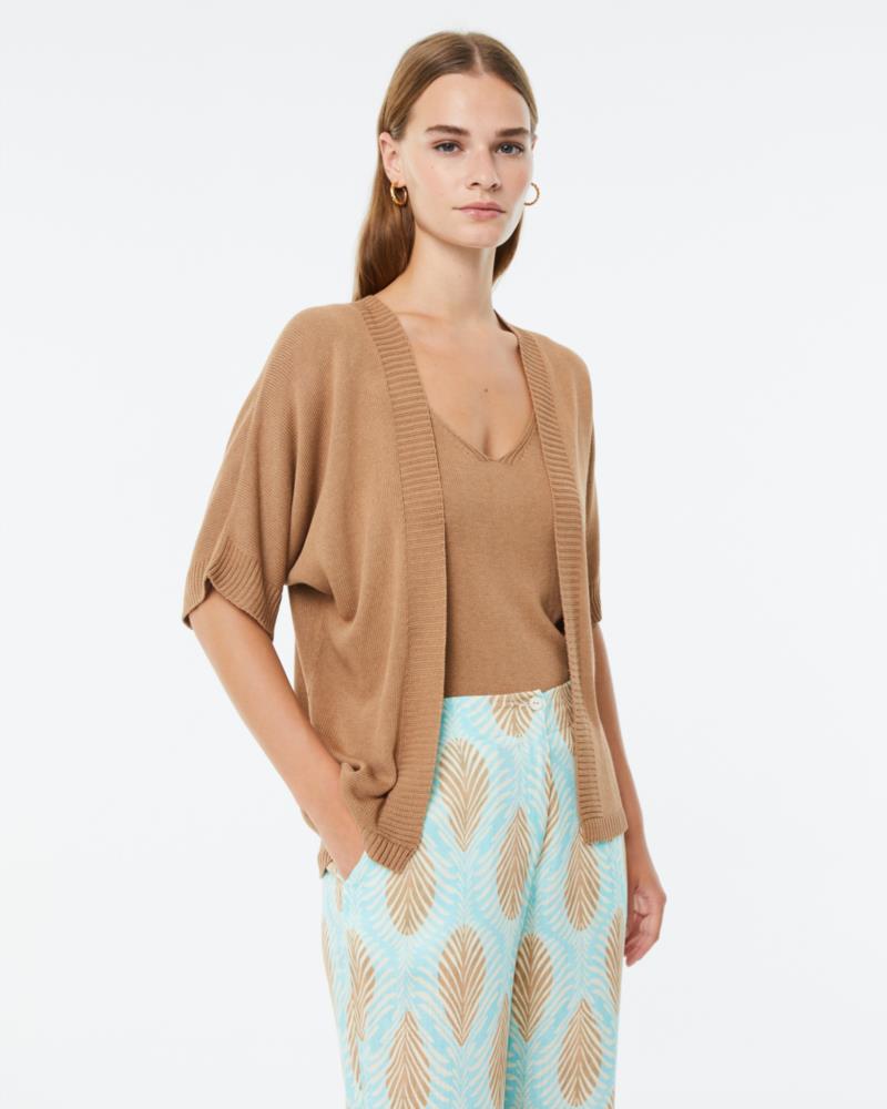 Chaqueta Tricot marrón Paz Torras