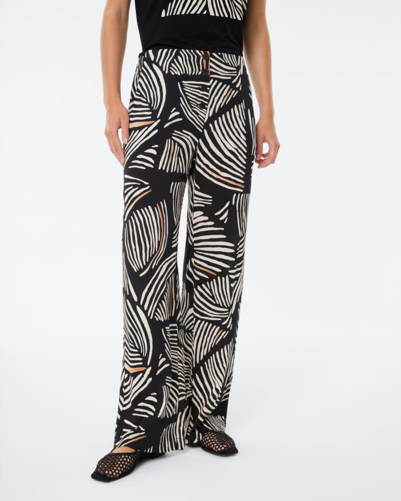 Pantalón Étnico negro P.T