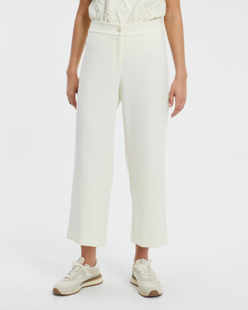Pantalón culotte crudo