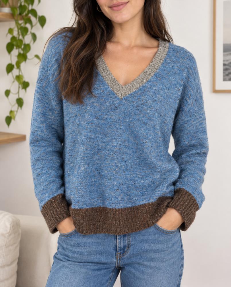 Jersey Rustic pico azul See The Moon