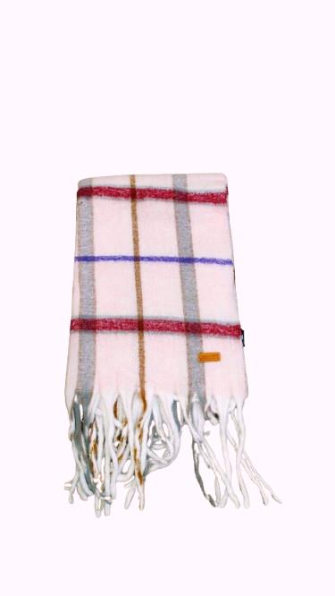 Bufanda cuadros rosa Coronel Tapiocca2