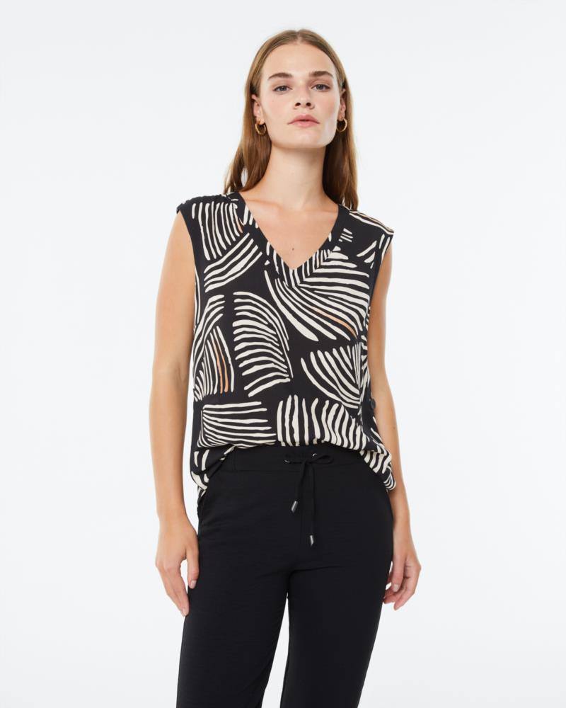 Blusa Étnica negra Paz Torras