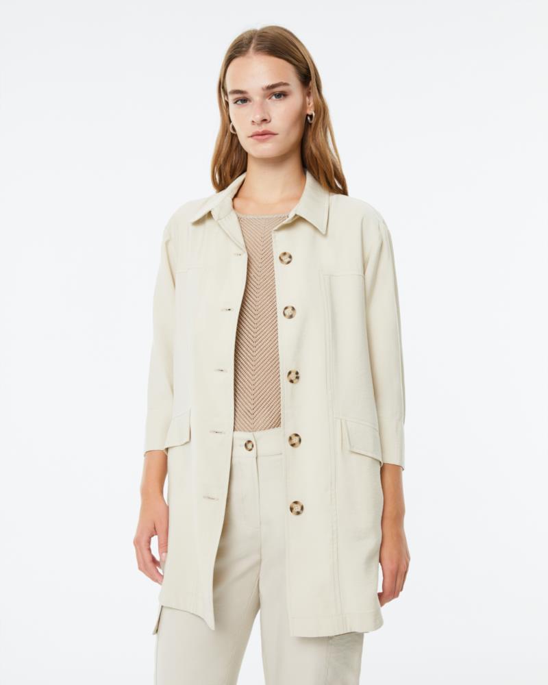 Chaqueta Sahara beige Paz Torras