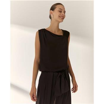 Top Asimétrico choco P.T