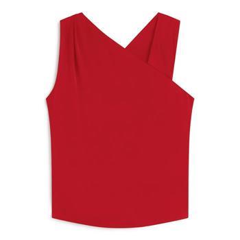 Top Asimétrico rojo P.T