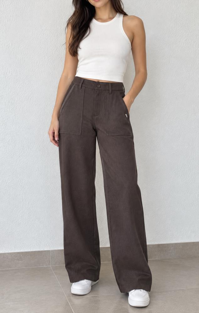 Pantalón Plastón marrón Pioneer Jeans