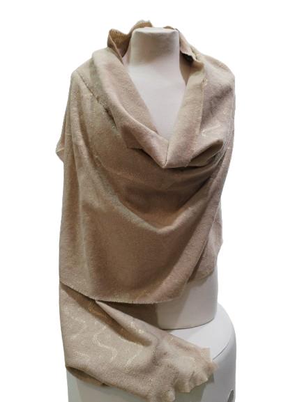 Maxi bufanda Luz camel Alessandra