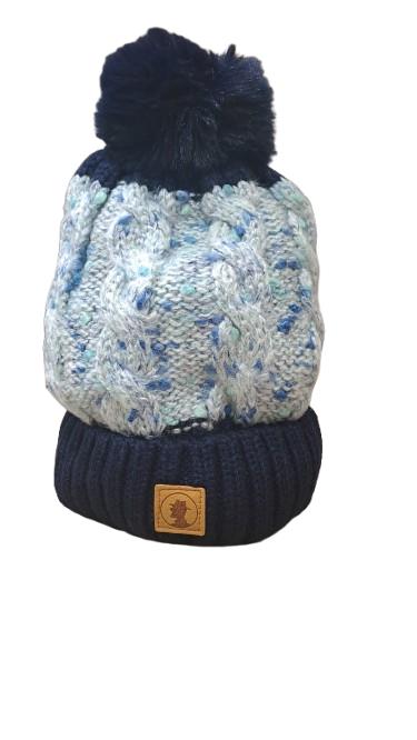 Gorro jaspeado marino C.T