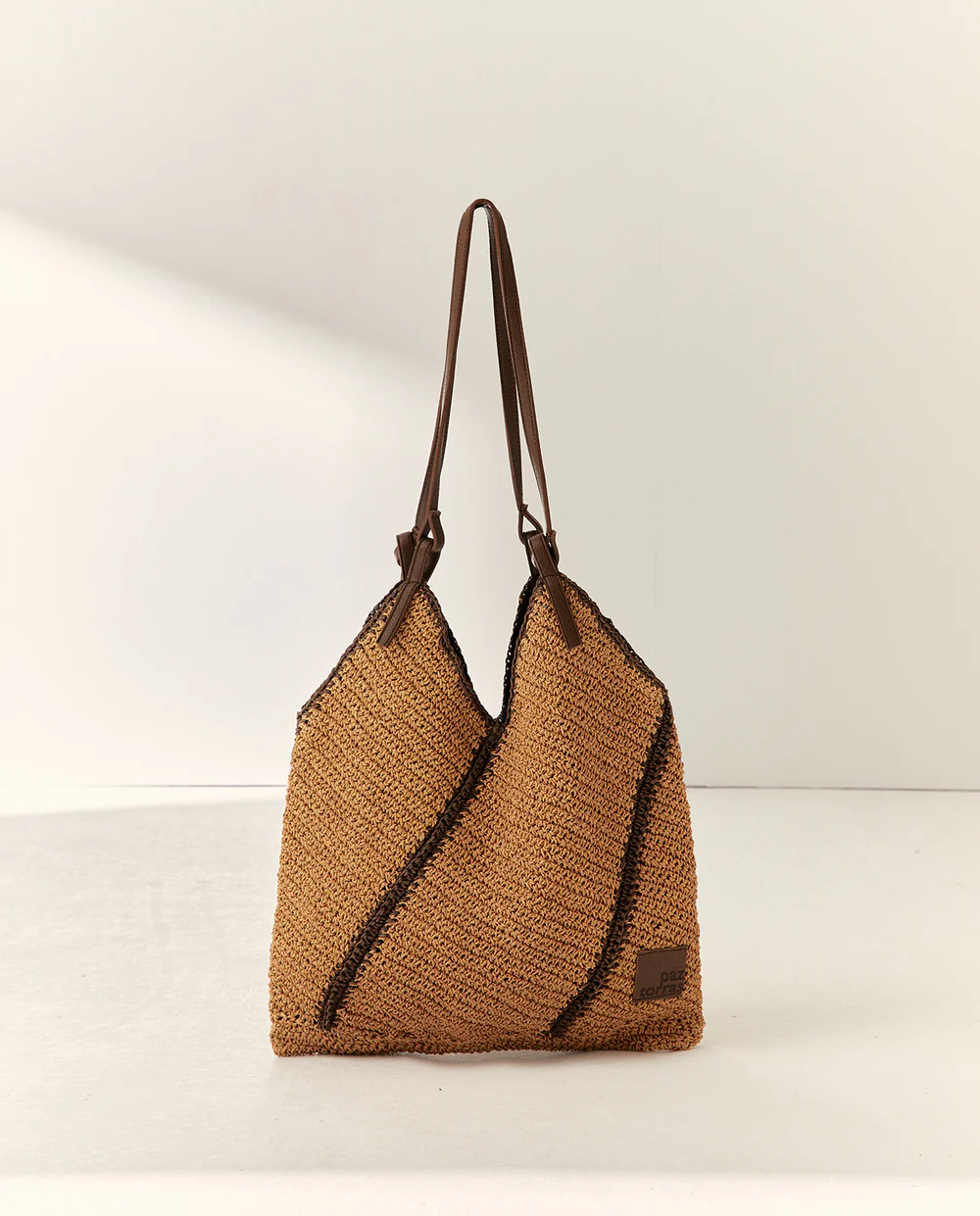 Bolso rafia saco Paz Torras