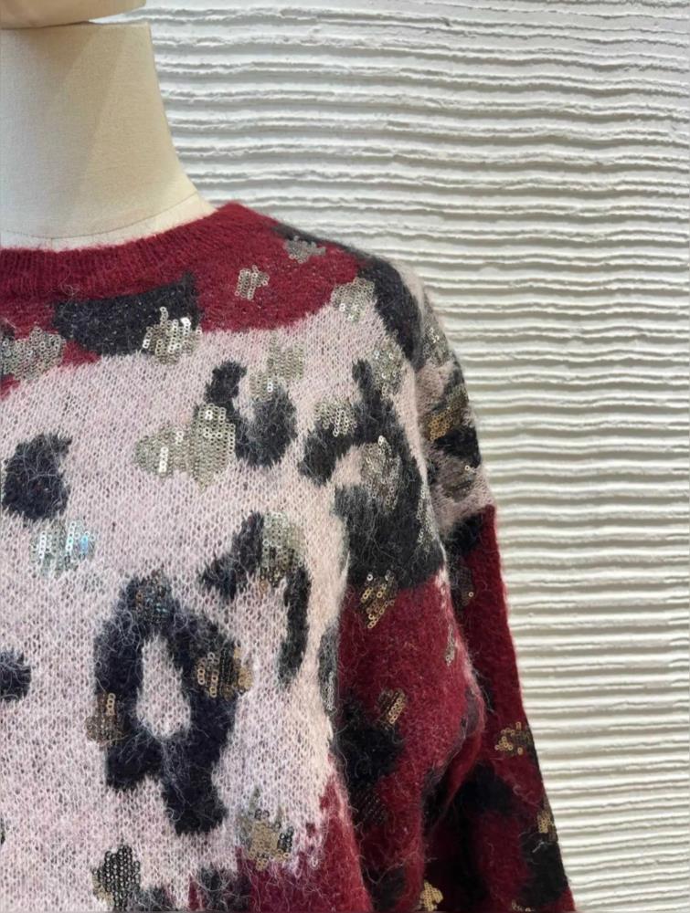 Jersey Pailletes animal print 2