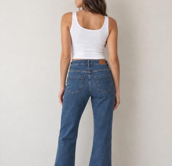 Jeans Tachas azul 2