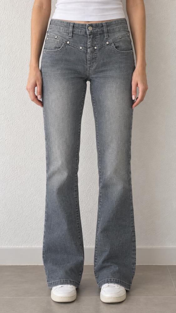 Jeans Tachas gris Pioneer Jeans