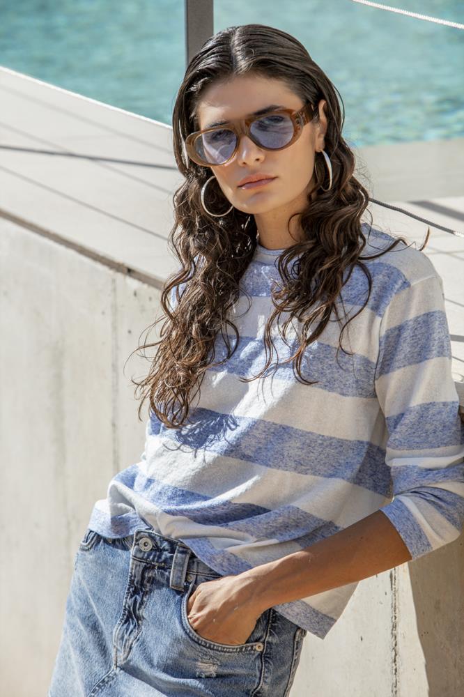 Jersey Sweet rayas azul See The Moon