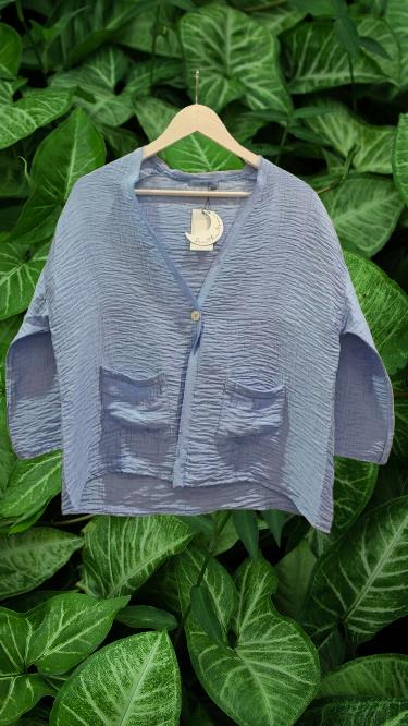 Chaqueta Flow azul See The Moon