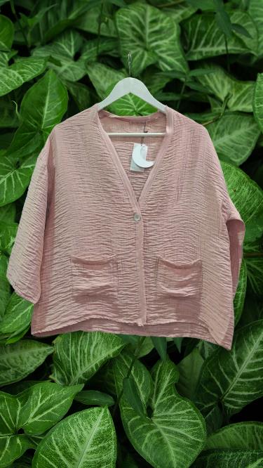 Chaqueta Flow rosa See The Moon