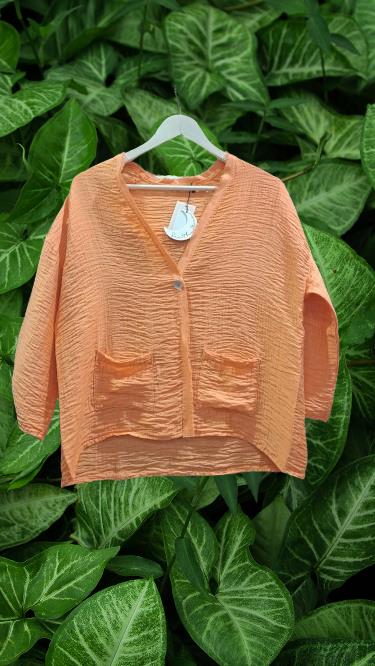 Chaqueta Flow naranja See The Moon