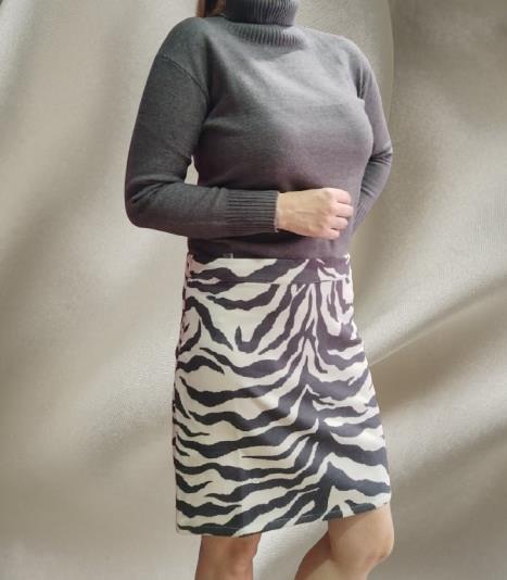 Falda corta Zebra See The Moon