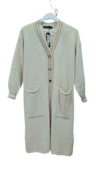 Chaqueta Flow Lamé crudo 2