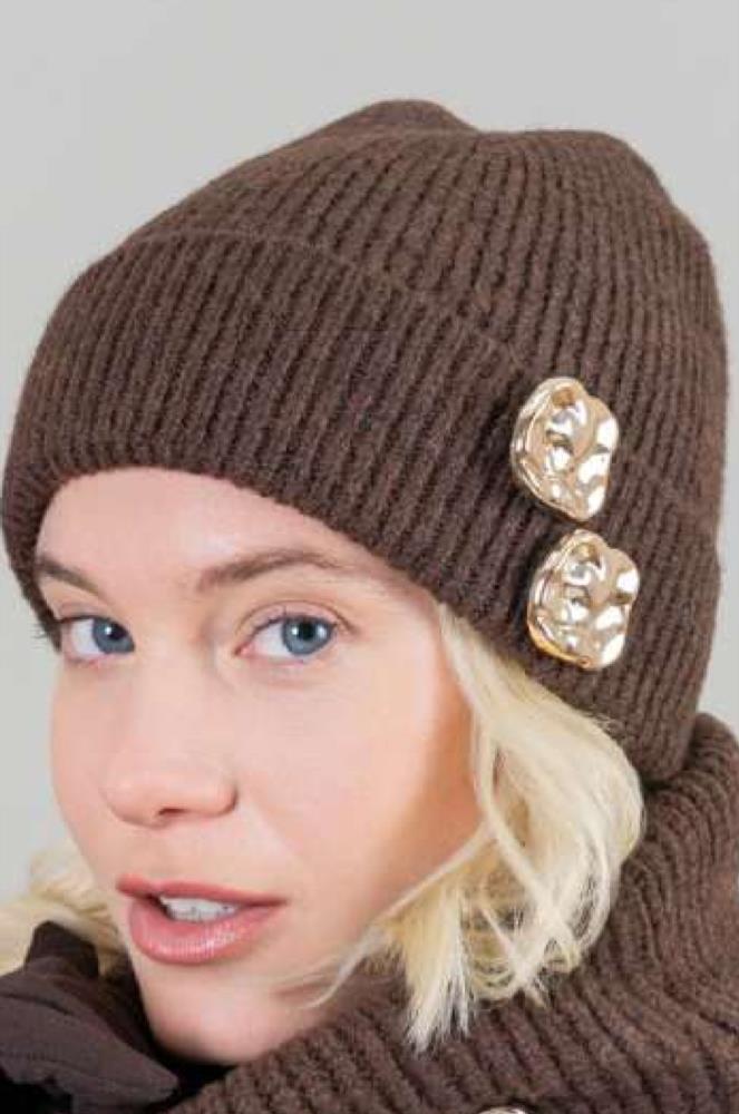 Gorro Mantella marrón Alesssandra