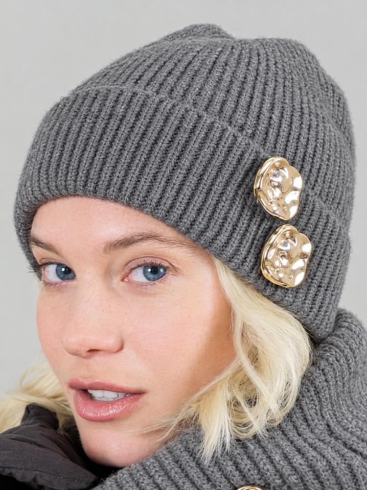 Gorro Mantella gris Alesssandra