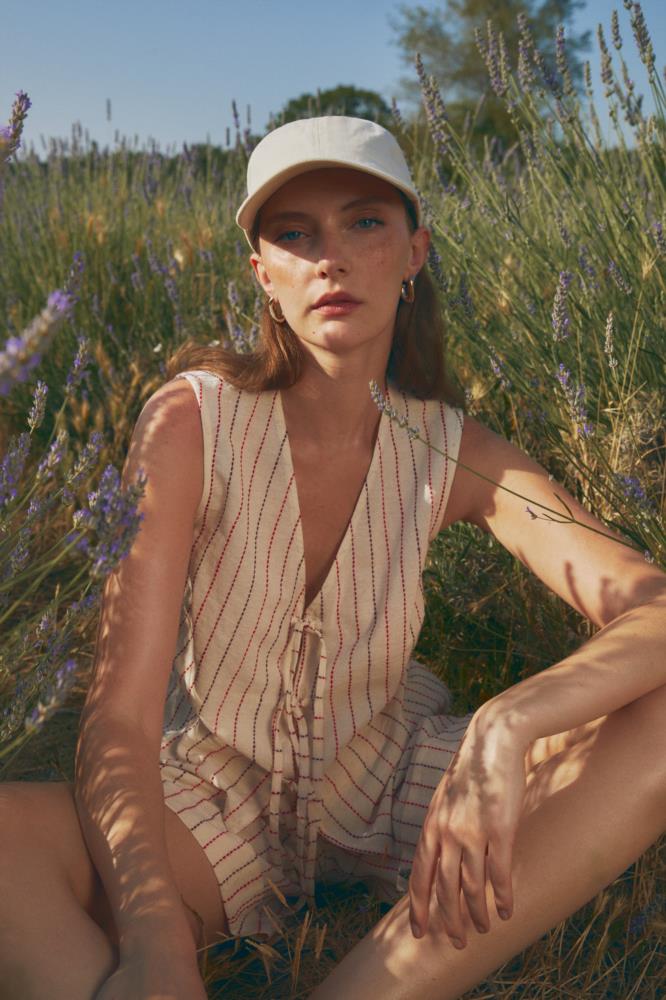 Chaleco Pespuntes Paz Torras