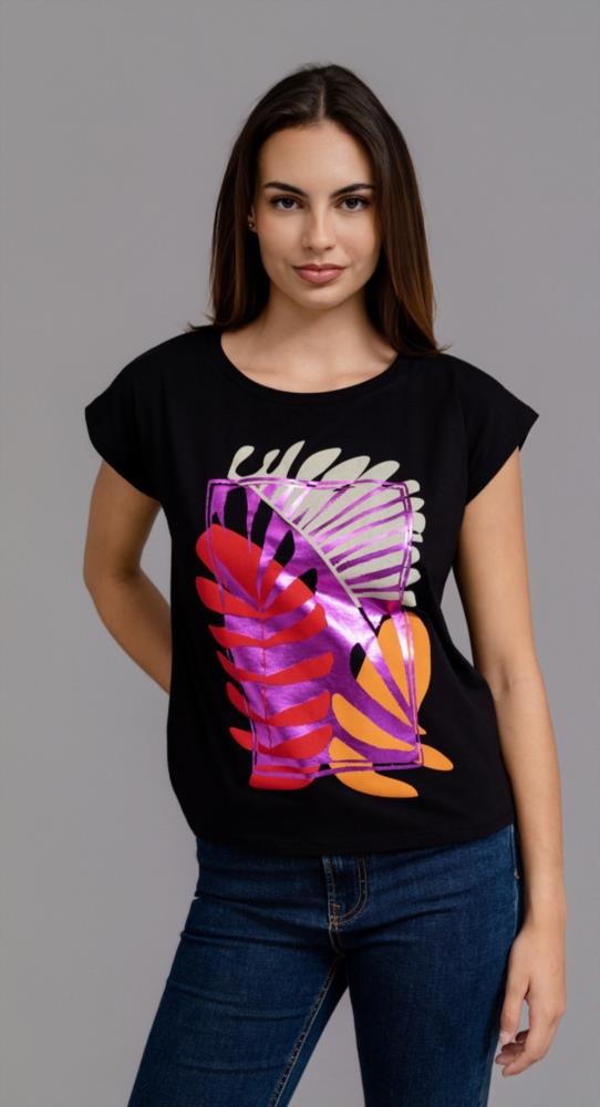 Camiseta Print Hojas Être