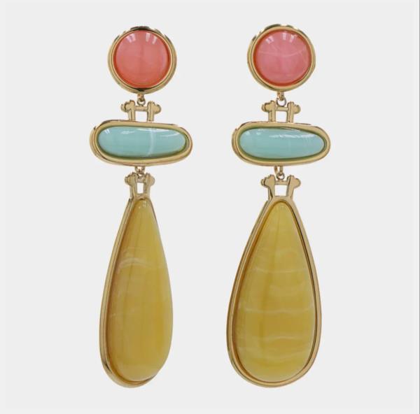 Pendientes Anais yellow 