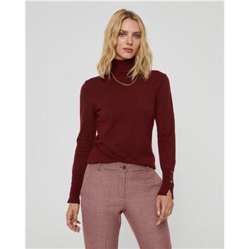 Jersey Tricot cisne burdeos