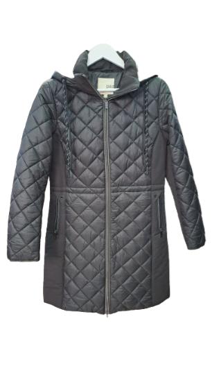Parka guateada negro
