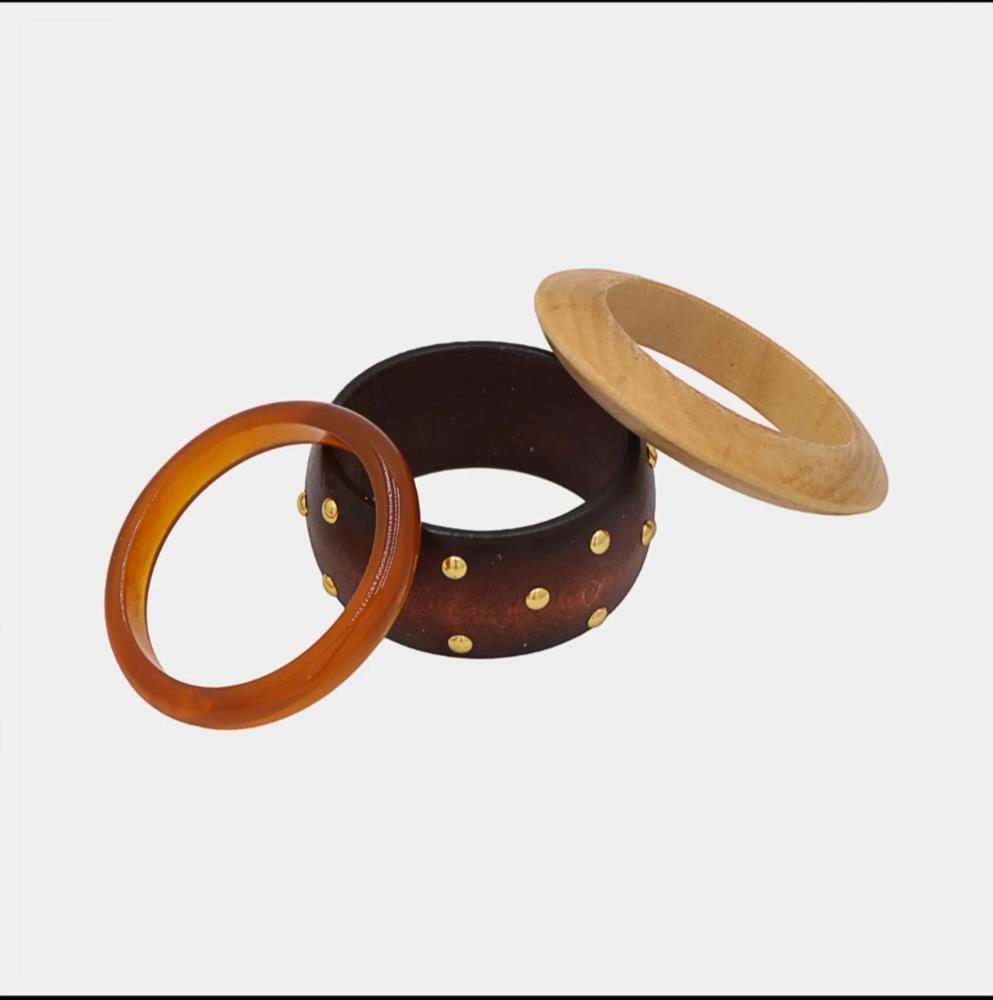 Conjunto 3 brazaletes 