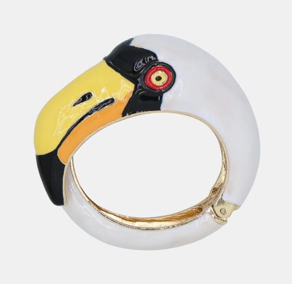 Brazalete Loro blanco 