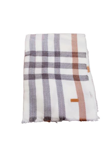 Maxi bufanda lineas beigeCT2