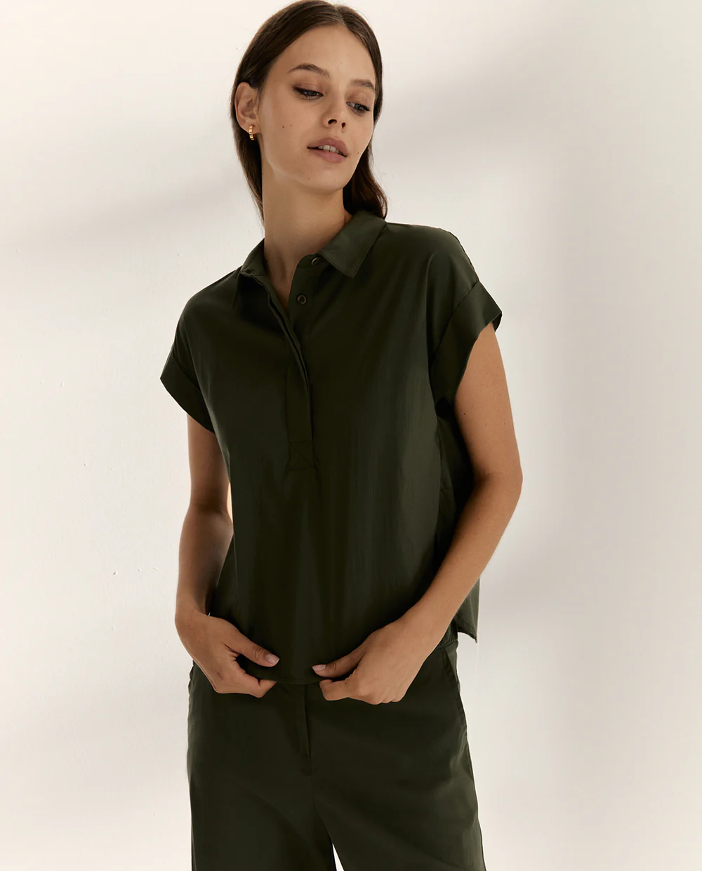 Camisa mujer Popelín Paz Torras