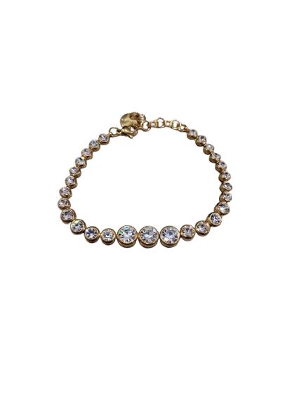 Pulsera Audrey dorada Raviel