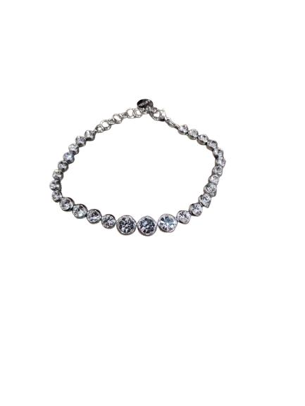 Pulsera Audrey plateada Raviel