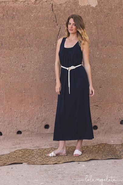 Vestido Petra navy L.E